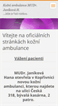 Mobile Screenshot of koznivkoprivnici.cz